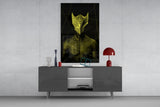 Darko Yellow Glass Wall Art