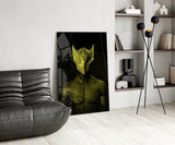 Darko Yellow Glass Wall Art