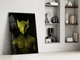 Darko Yellow Glass Wall Art