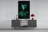 Darko Green Glass Wall Art