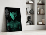 Darko Green Glass Wall Art