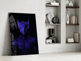 Darko Purple Glass Wall Art