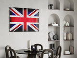 British Flag Glass Wall Art