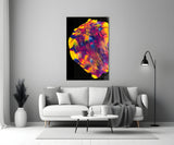 Dance of Colors Glass Wall Art