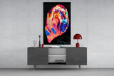 Colored Lava Glass Wall Art