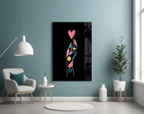 Abstract Colorful Hand Glass Wall Art