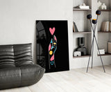 Abstract Colorful Hand Glass Wall Art