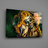 Clown Glass Wall Art