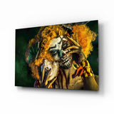 Clown Glass Wall Art