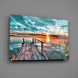 Sunset Glass Wall Art