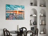 Sunset Glass Wall Art