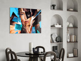 Effect Woman Glass Wall Art