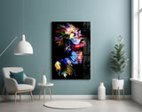 Effect Woman Glass Wall Art