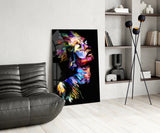 Effect Woman Glass Wall Art