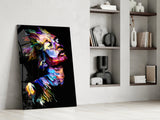 Effect Woman Glass Wall Art