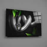 Snake Glass Wall Art