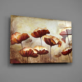 Poppy Glass Wall Art