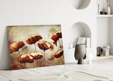 Poppy Glass Wall Art