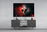 Skull Glass Wall Art