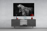 Leopard Glass Wall Art