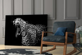 Leopard Glass Wall Art