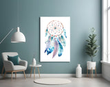 Dreamcatcher Glass Wall Art