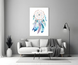 Dreamcatcher Glass Wall Art