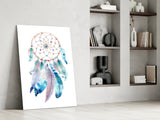 Dreamcatcher Glass Wall Art