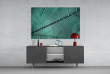 Leaf Texture Glass Wall Art