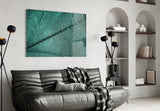 Leaf Texture Glass Wall Art