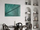 Leaf Texture Glass Wall Art