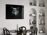 Cat Glass Wall Art