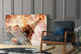 Eiffel Glass Wall Art