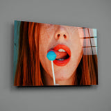 Lollipop Glass Wall Art