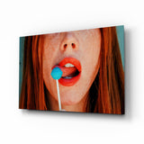 Lollipop Glass Wall Art