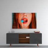 Lollipop Glass Wall Art