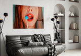 Lollipop Glass Wall Art