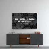 Famous Words Glass Wall Art