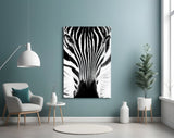 Zebra Glass Wall Art