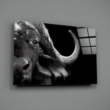 Bison Glass Wall Art