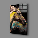 Horse Glass Wall Art