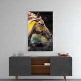 Horse Glass Wall Art