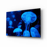 Jellyfish Glass Wall Art