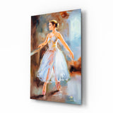 Ballerina Glasbild