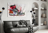 Gratifi Shoe Glass Wall Art