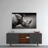 Rhino Glass Wall Art