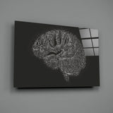 Brain Glass Wall Art