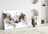 Colored Smoke Glass Wall Art