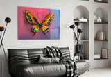 Butterfly Glass Wall Art