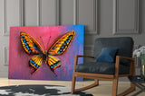 Butterfly Glass Wall Art